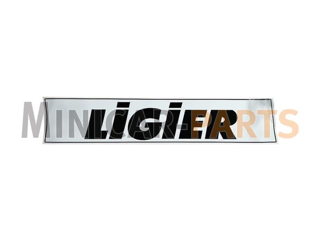 Sticker Ligier pare choc avant