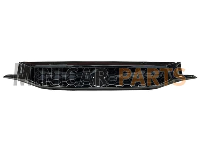 Calandre avant Aixam City / Coupe Emotion v2 (Noir brillant)