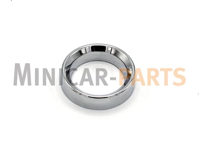 Bague chromée pour pot d'échappement Aixam City / Coupé