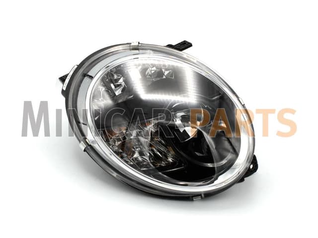 Phare droit Microcar MGO 4 / MGO 5 / Dué 3 (Noir)