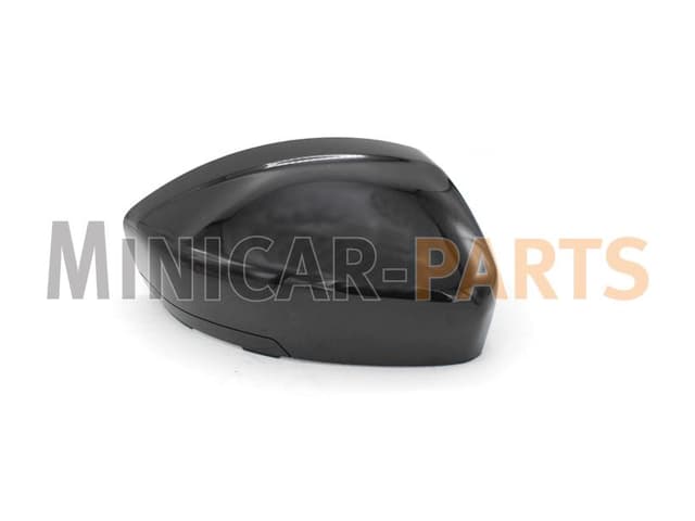 Coque de rétroviseur droite noir brillant Ligier JS60
