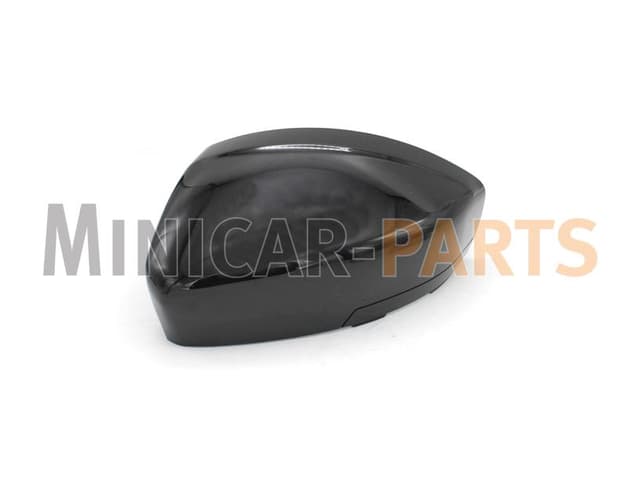 Coque de rétroviseur gauche noir brillant Ligier JS60