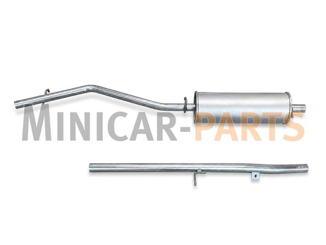 Silencieux d'échappement Microcar Virgo 3